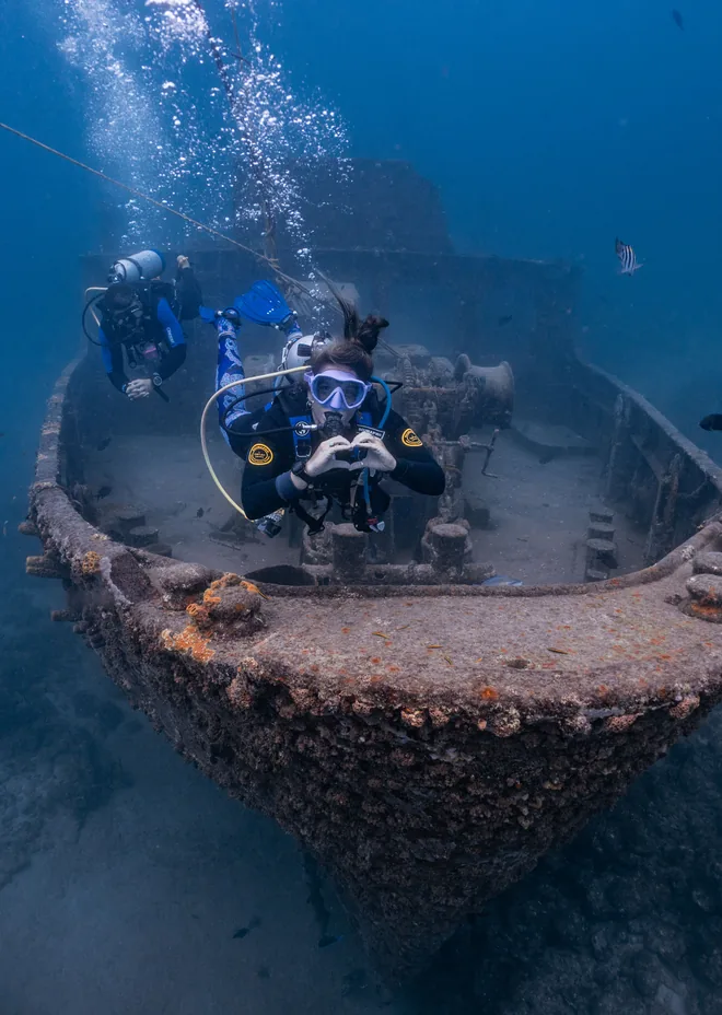 Scuba diving