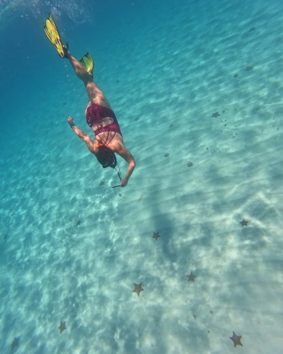 Snorkeling con piscina natural