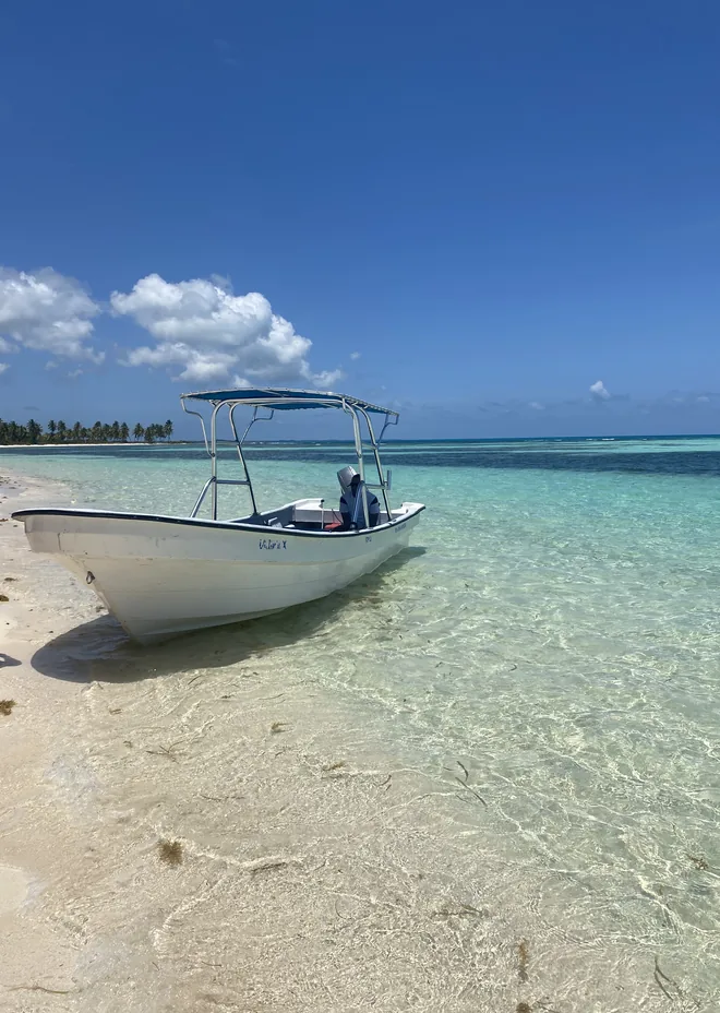 Lancha privada a Saona
