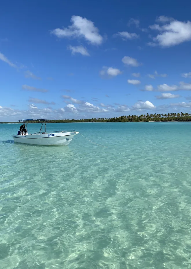 Lancha privada a Saona