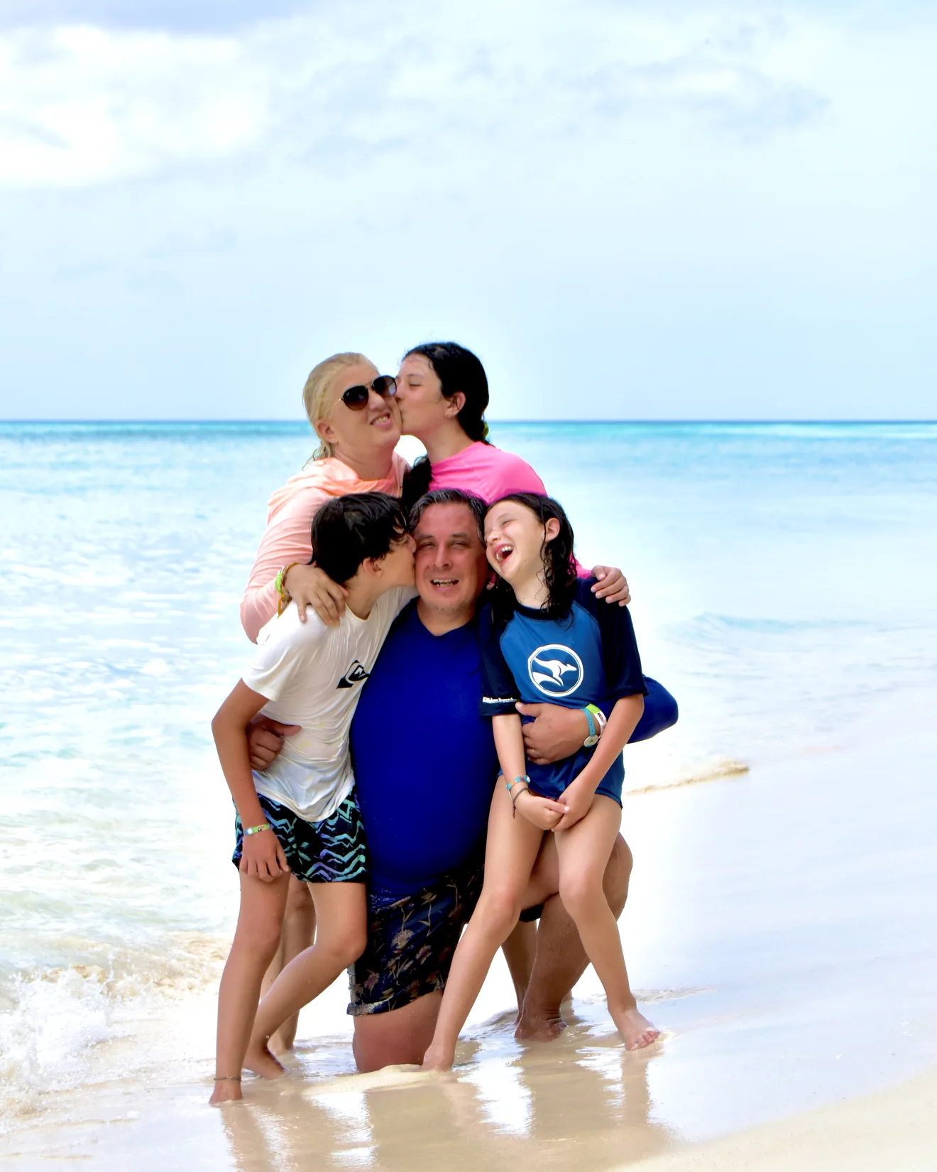 Photo shoot on the beach or pier