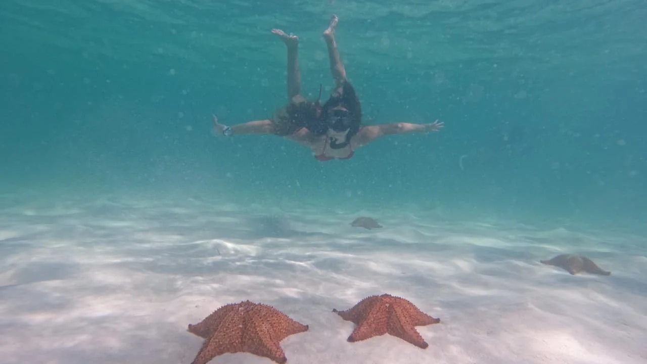 Snorkeling con piscina natural