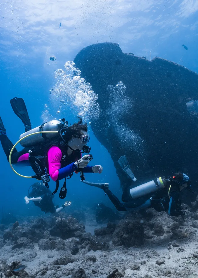 Buceo para buzos certificados