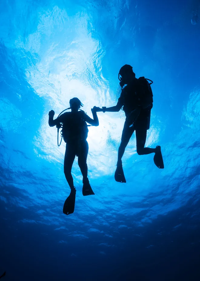 Scuba diving